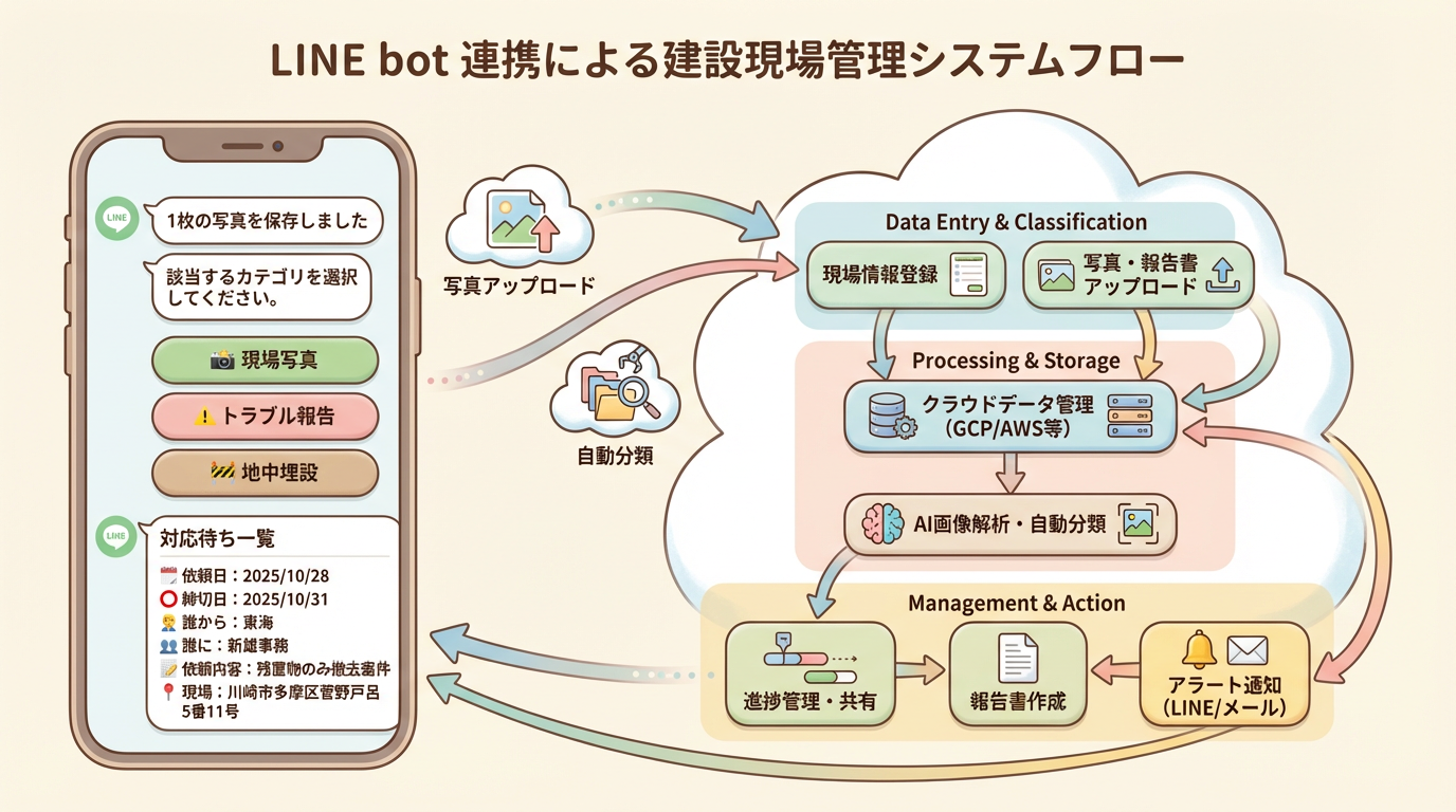 LINEボット連携サービス